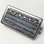 Exotic Black Wood P.A.F Humbucker Pickup Open Ring