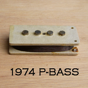 1974 Precision Bass Pickup Rewind