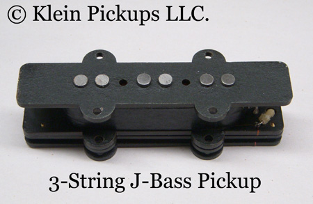 Klein Pickups 3 String Jazz Bass Pickup