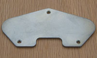 Klein Pickups Vintage Blackguard Zinc Plated Telecaster Bridge Plate