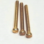 Screws - Gold Telecaster 6-32 x 1-1/4" Slotted Fillister Head Intonation Screws