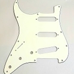 Pickguard - Parchment Left Handed Stratocaster Pickguard 3-Ply