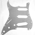 Pickguard - Aluminum Left Handed Stratocaster Pickguard Shield Plate