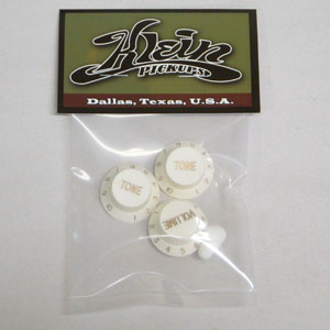 Stratocaster Replacement White Knobs