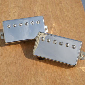 Set 2 micros humbucker Gn'B type PAF noir