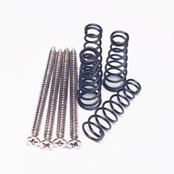 Screws - Nickel P90 Pickup Mounting Screws with Springs