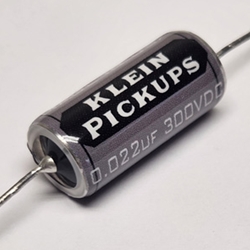 Capacitor - Klein Pickups .022uf Paper-In-Oil Guitar Tone Capacitor, Made in USA
