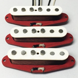 1982 Red Bottom Epic Series Stratocaster Pickups