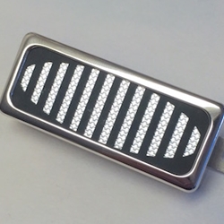 Firebird Oval Radiator Silver Foil Pickup